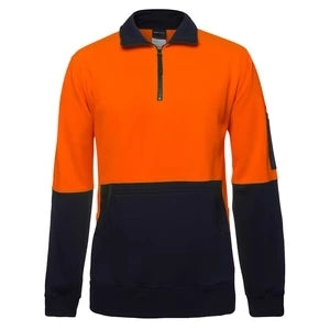 The Classic 300g Hi Vis Half Zip Fleece Jumper | Adults